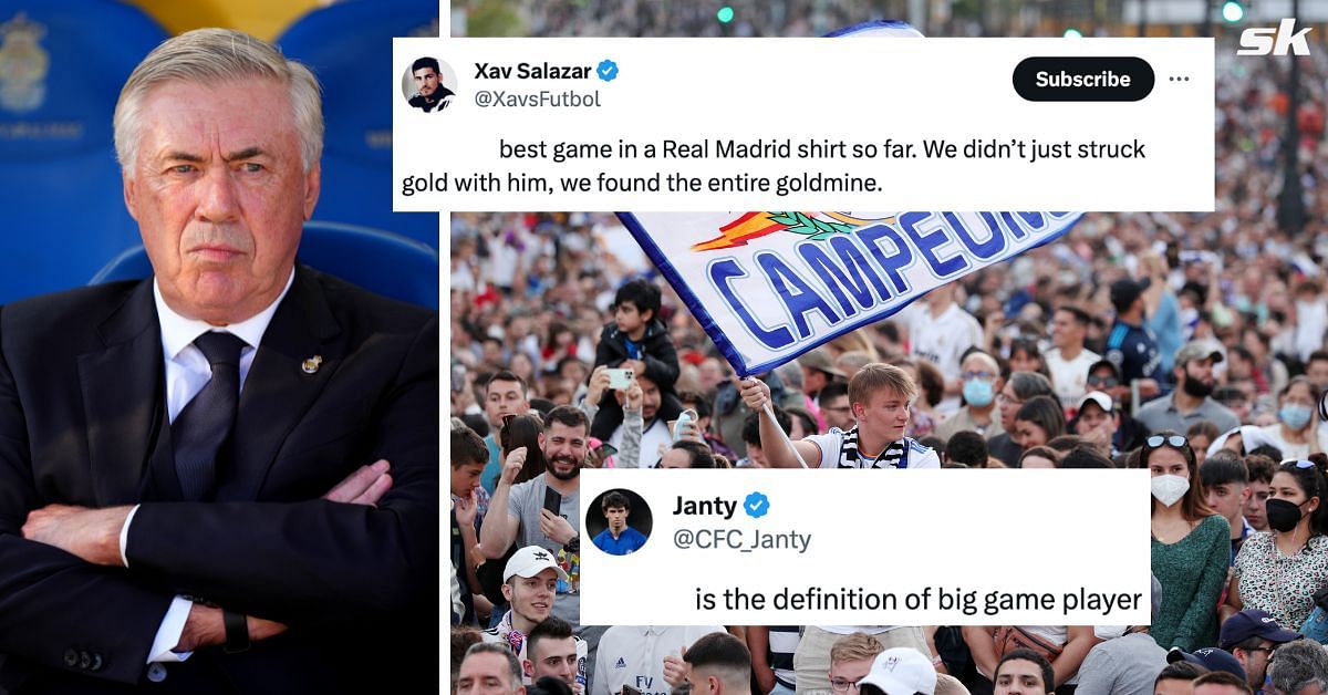 Real Madrid fans were left wowed by Vinicius Junior.