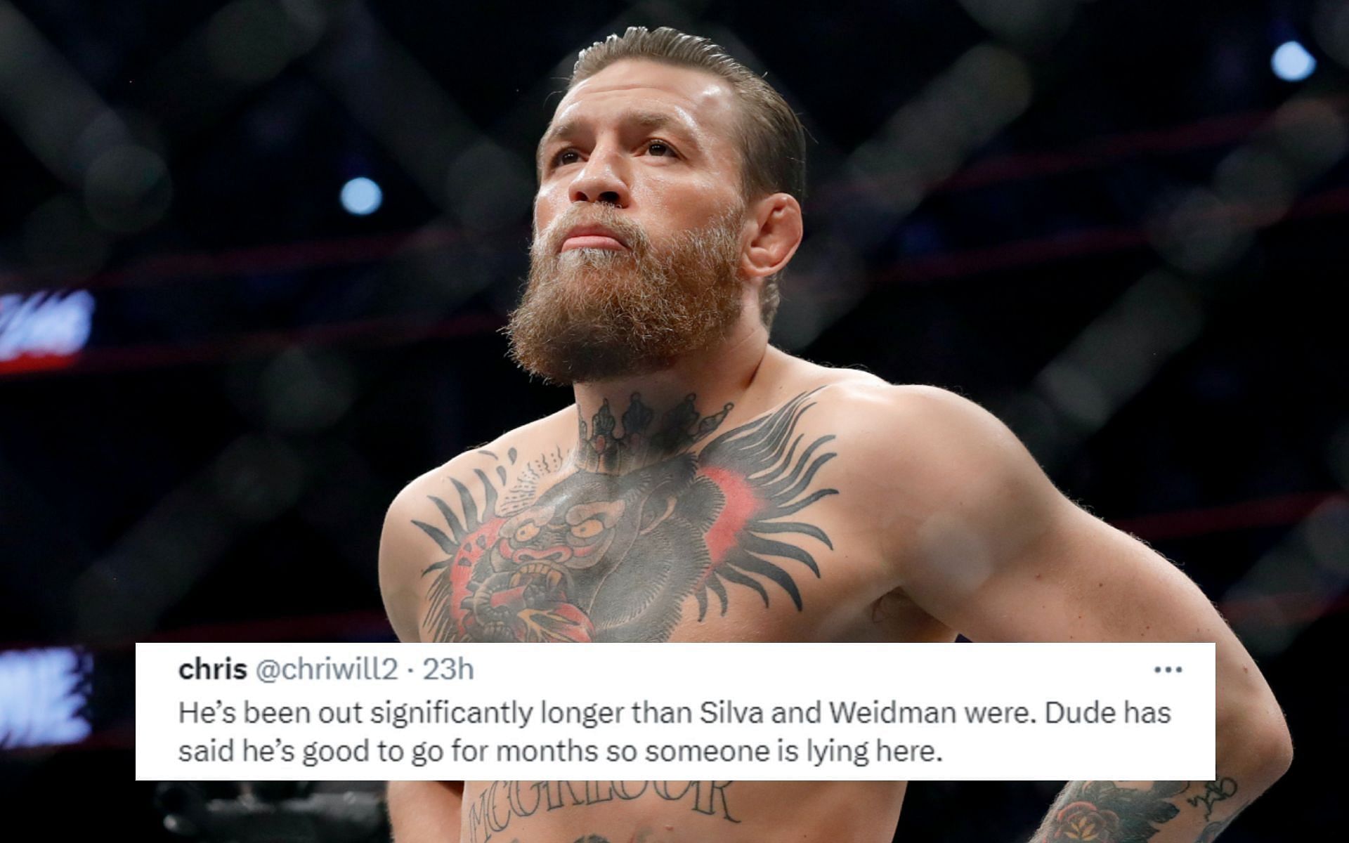 Fans speculate why Conor McGregor hasn