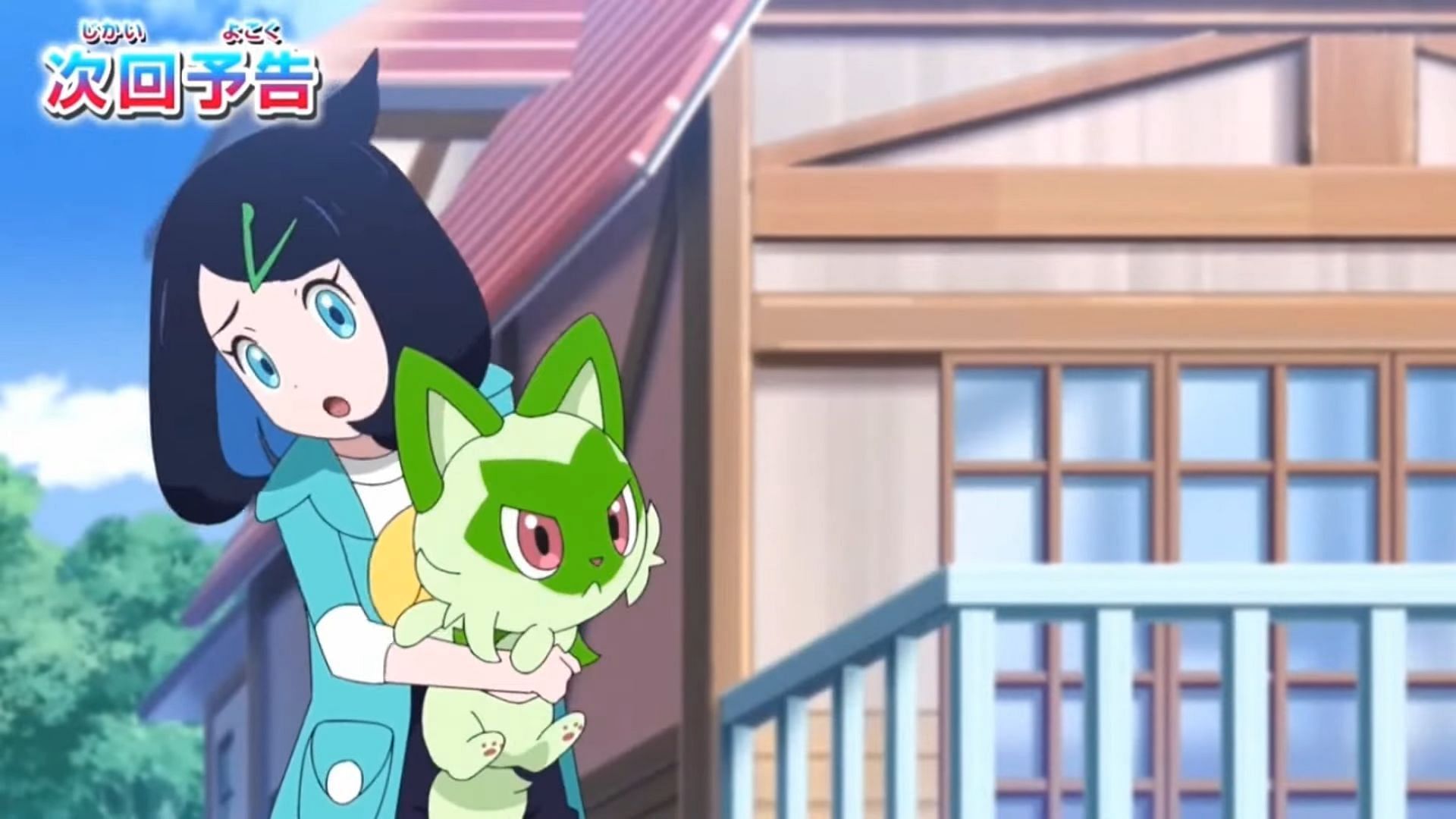 Liko and Sprigatito may be at an impasse in Episode 40 (Image via The Pokemon Company)