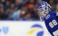 Andrei Vasilevskiy of the NHL's Tampa Bay Lightning