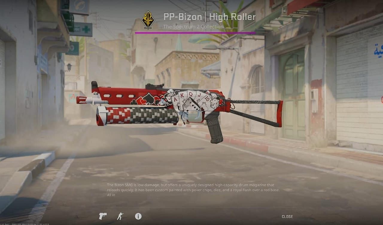 PP-Bizon High Roller (Image via Valve || YouTube/covernant)