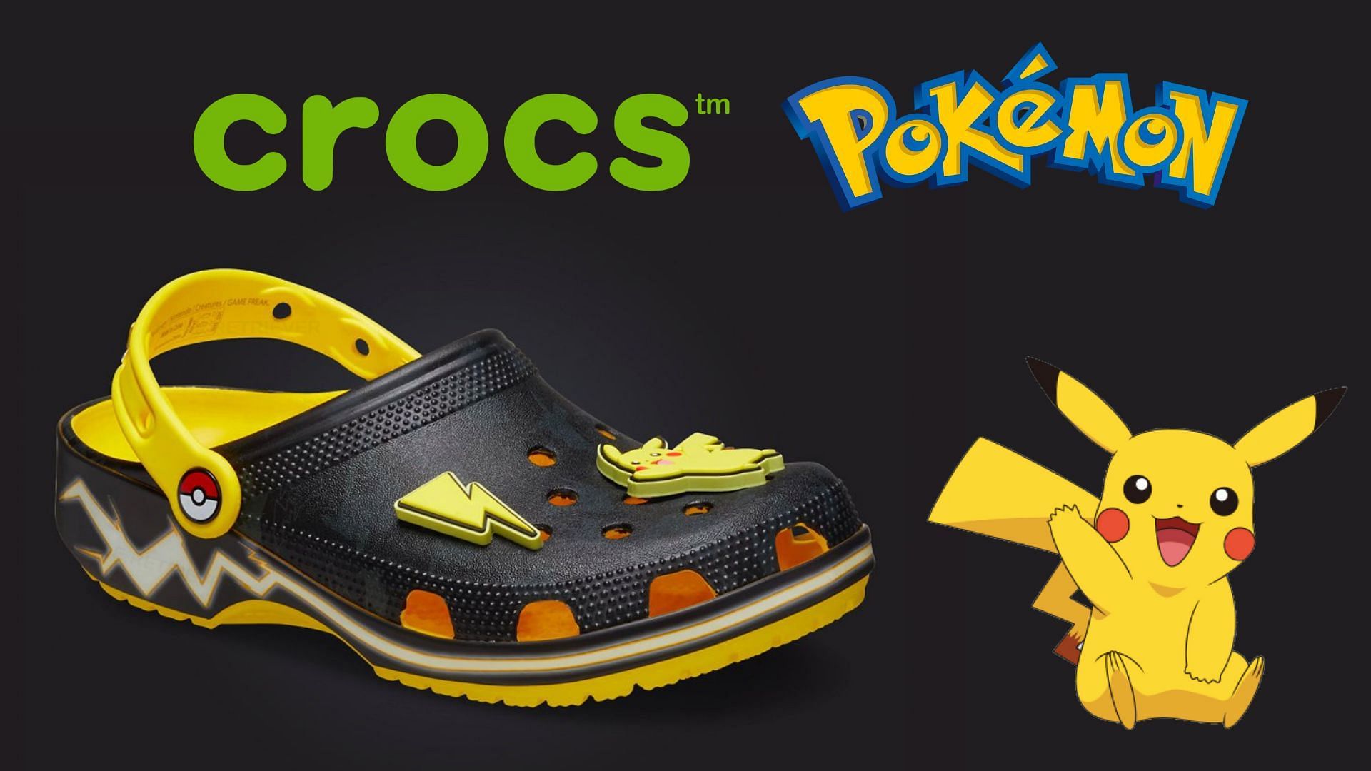 Pokemon x Crocs Classic Clog Pikachu (Image via Twitter/@lsdls)