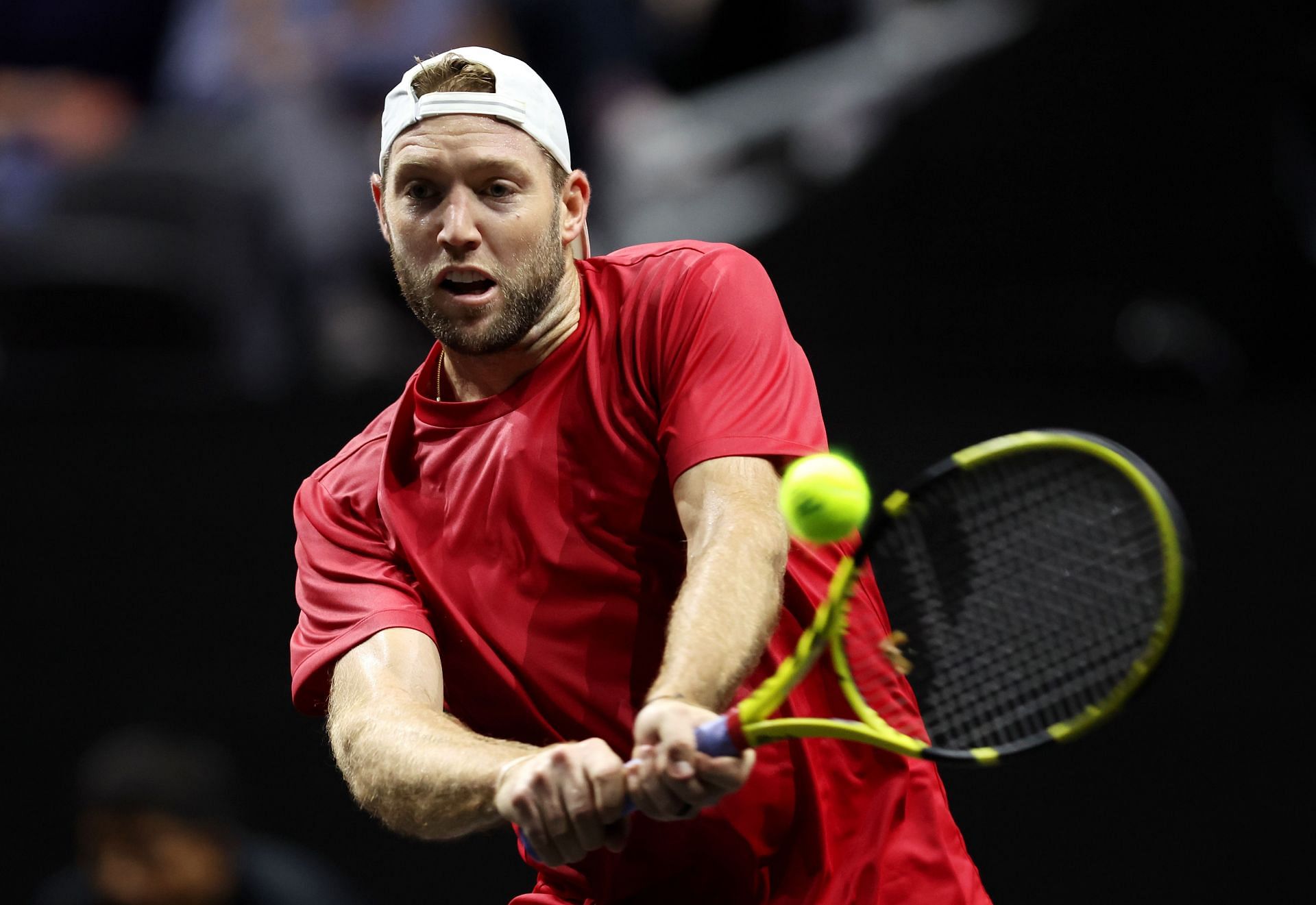 Jack Sock pictured at the 2022 Laver Cup.