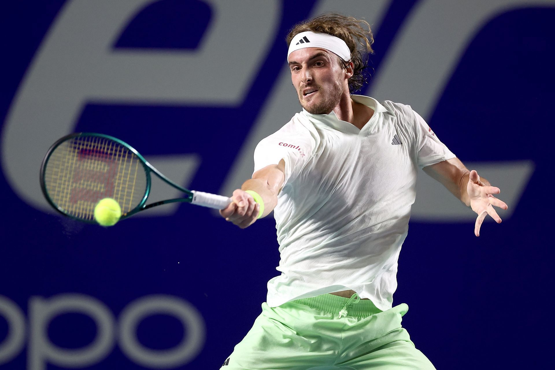 Stefanos Tsitsipas at the 2024 Mexican Open.