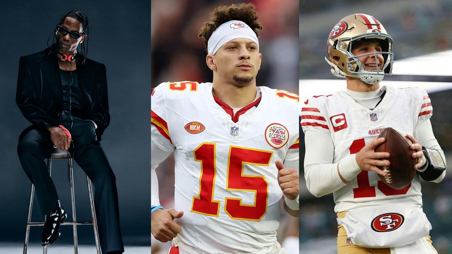 8 celebrities drop Super Bowl 58 predictions for Patrick Mahomes-Brock Purdy clash ft. Travis Scott