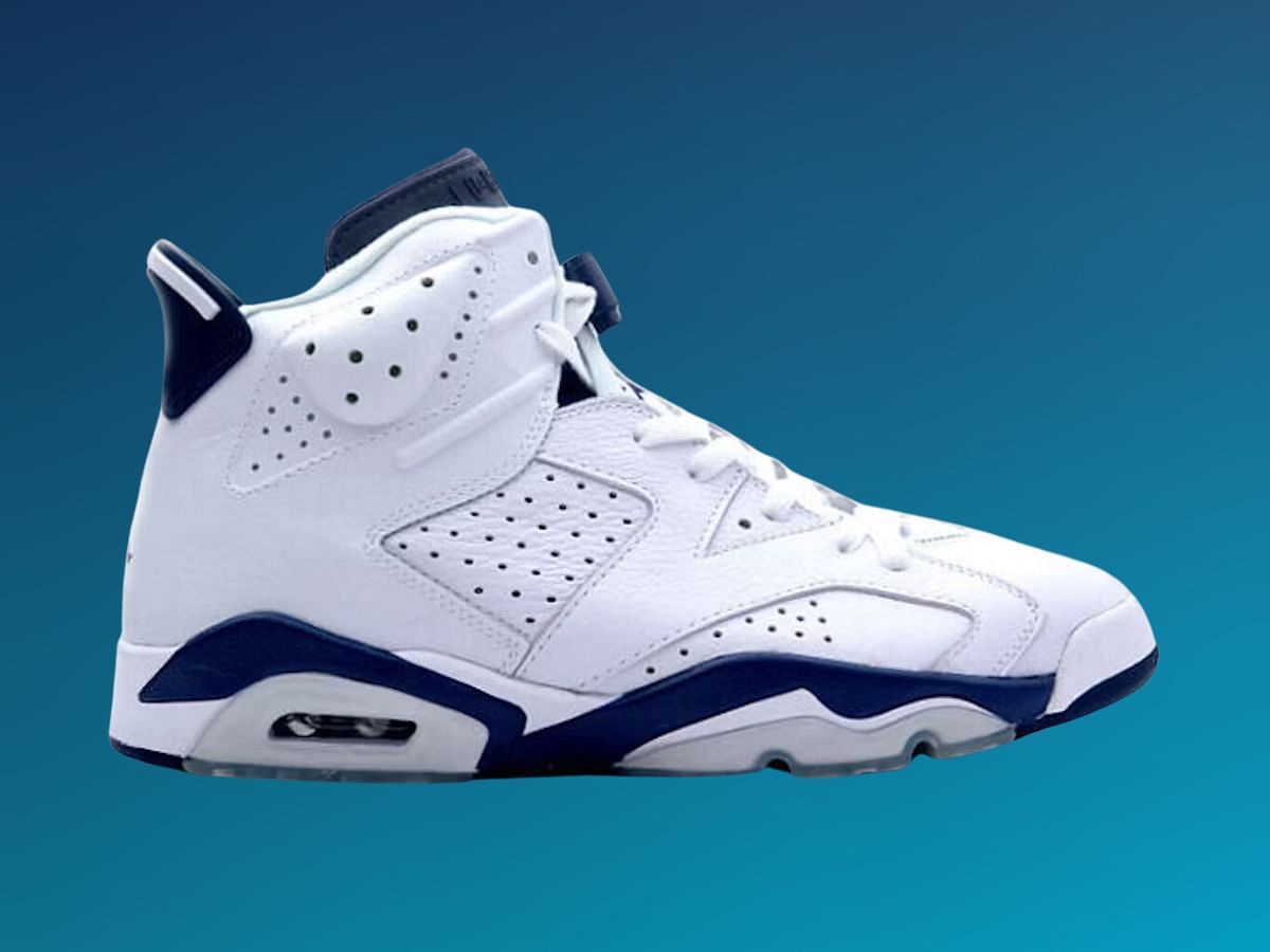 The Jordan 6 Retro &quot;Midnight Navy&quot; (Image via StockX)