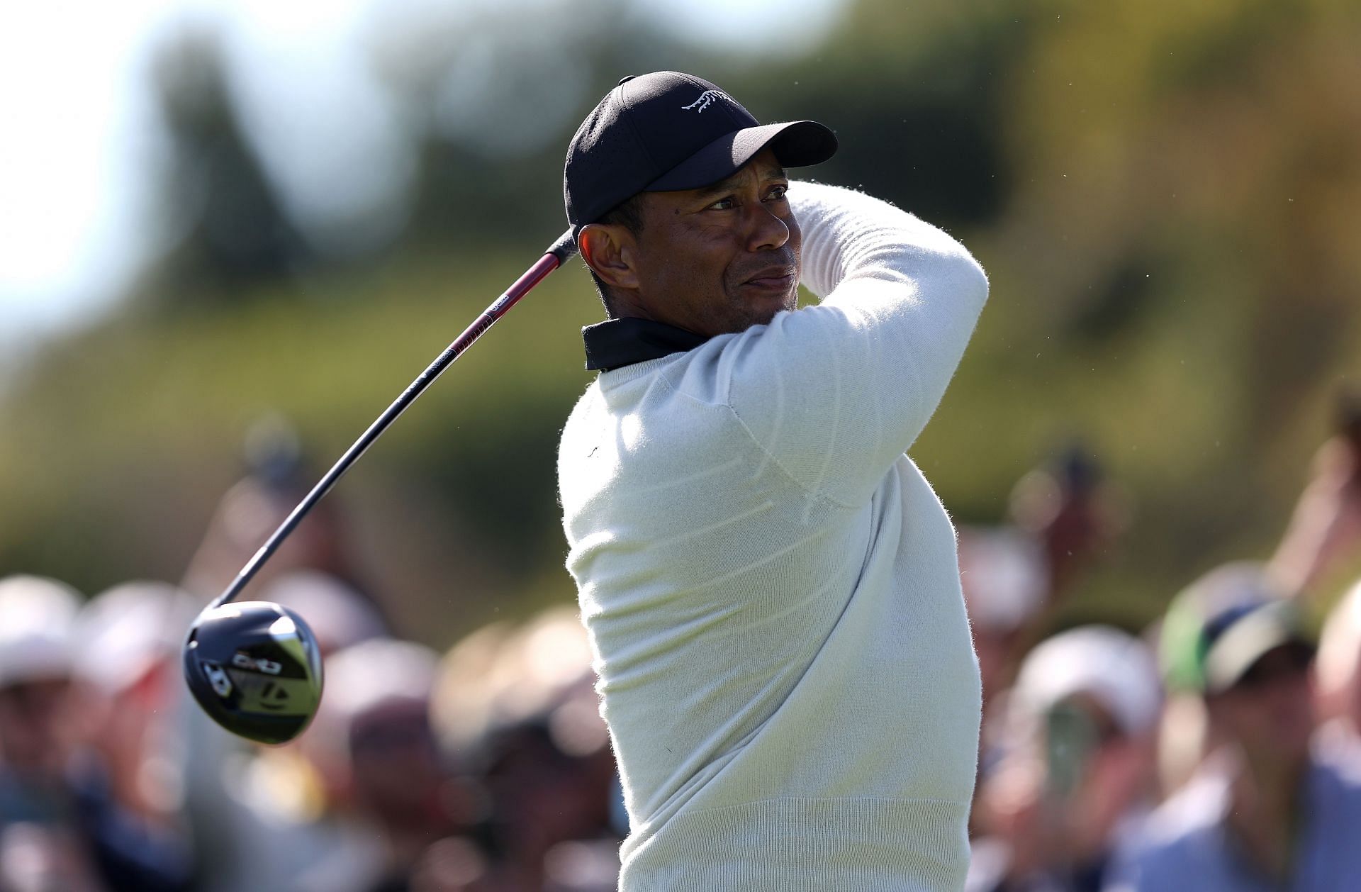 Is Tiger Woods leading the Genesis Invitational 2024 after round 1