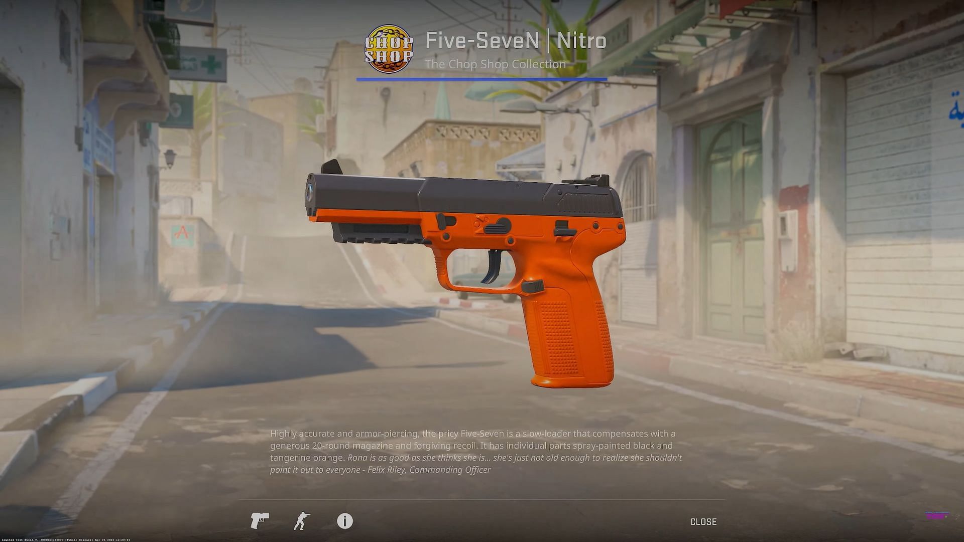 Five-SeveN Nitro (Image via Valve || YouTube/covernant)