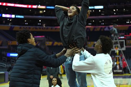 In this 2019 photo, Shaqir O'Neal only played at dunking. Today, the Texas Southern forward does it legitimately.