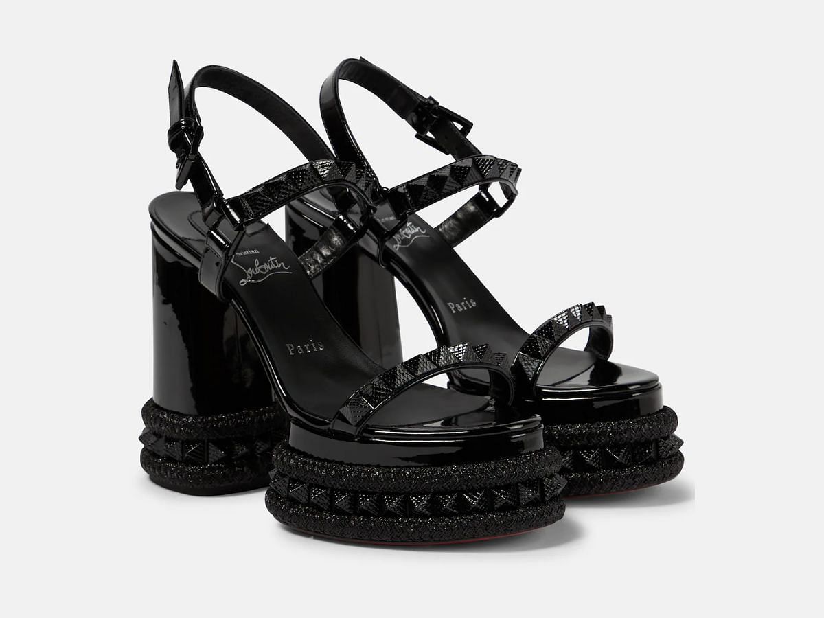 The Superaclou platform sandal (Image via Mytheresa)