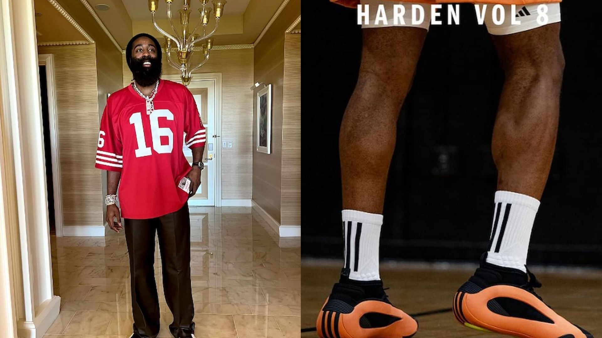 James Harden names which young player he would want to see rocking a pair of his signature shoes