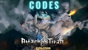 Attack on Titan Evolution codes (September 2025)