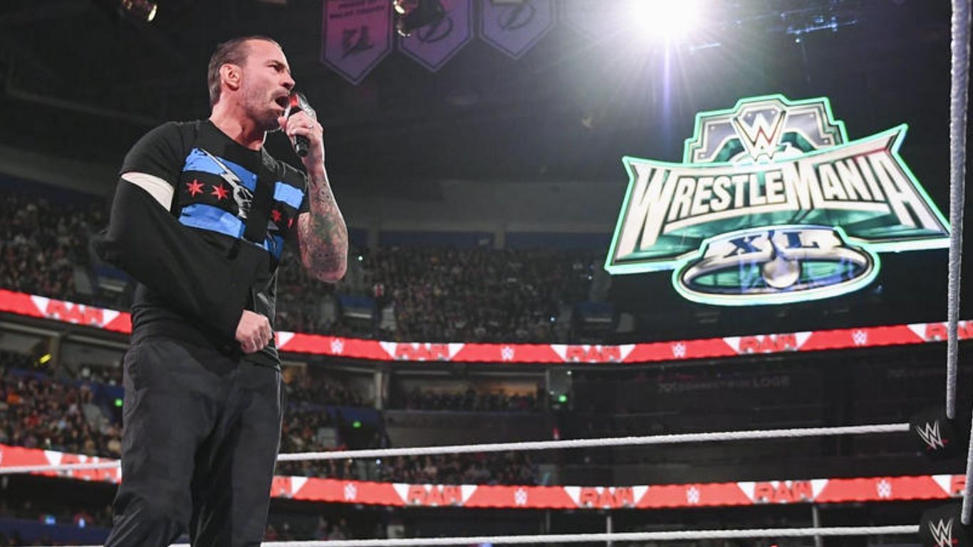 CM Punk tore his tricep during the 2024 Men