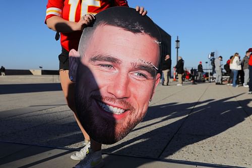 Fans came out to watch the parade and were shot