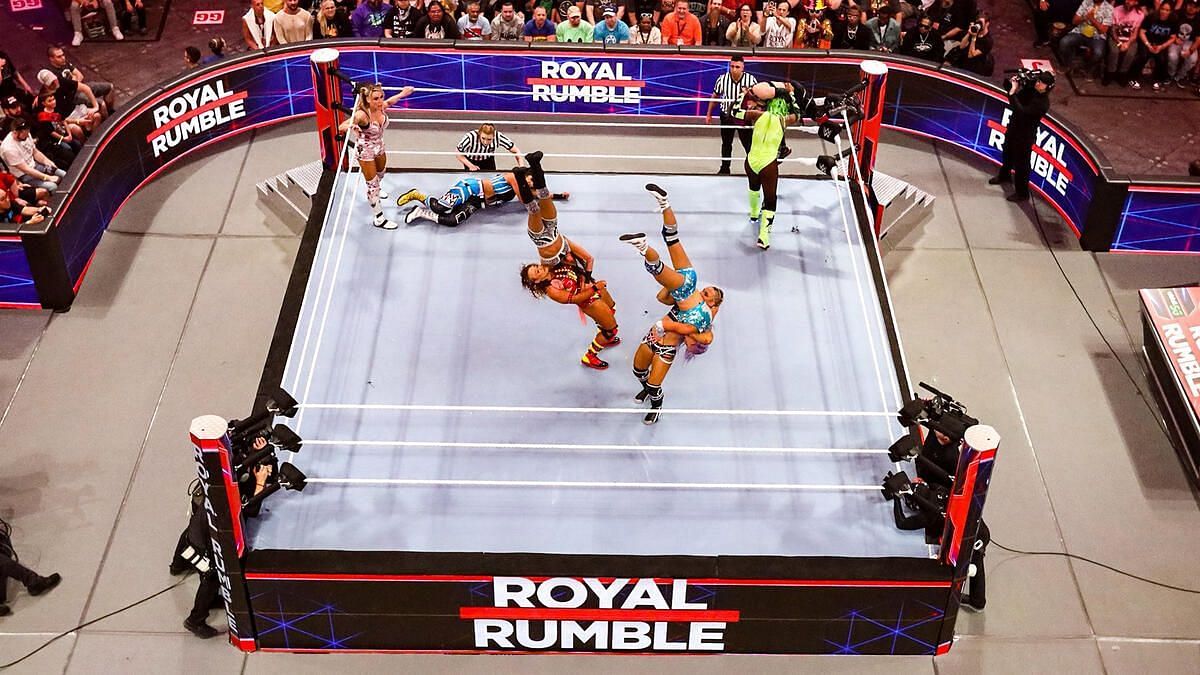 Royal Rumble 2024 took place at the Tropicana Field in St. Petersburg, Florida