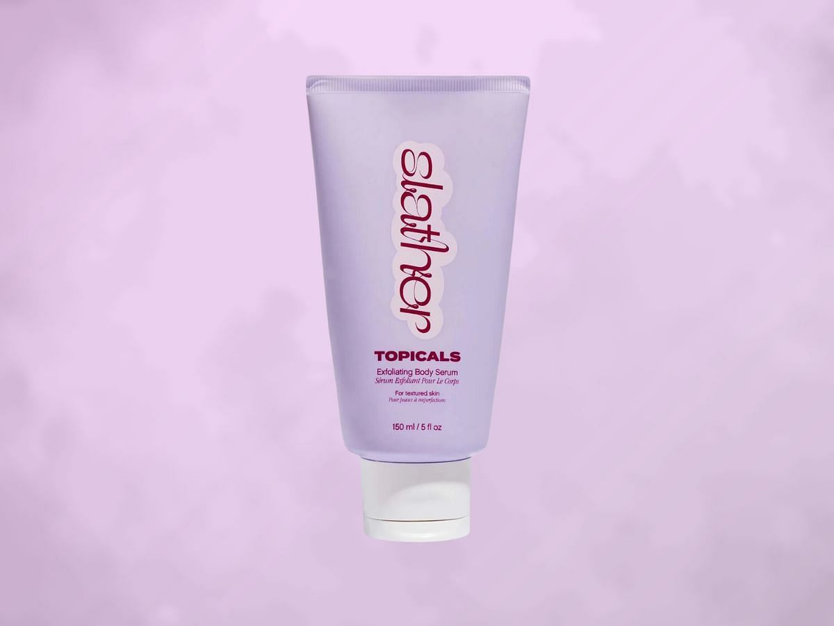 Topicals Slather exfoliating body serum (Image via Topicals)