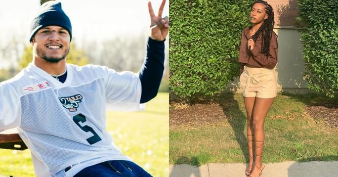 Blake Corum’s GF spoils former Michigan RB with unique fruit bouquet - “Thanks my love”