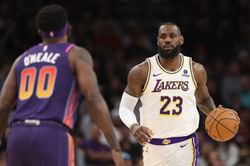Joe Burrow, Ja'Marr Chase & Odell Beckham Jr. headline NBA celebrity row at Phoenix Suns vs. LA Lakers