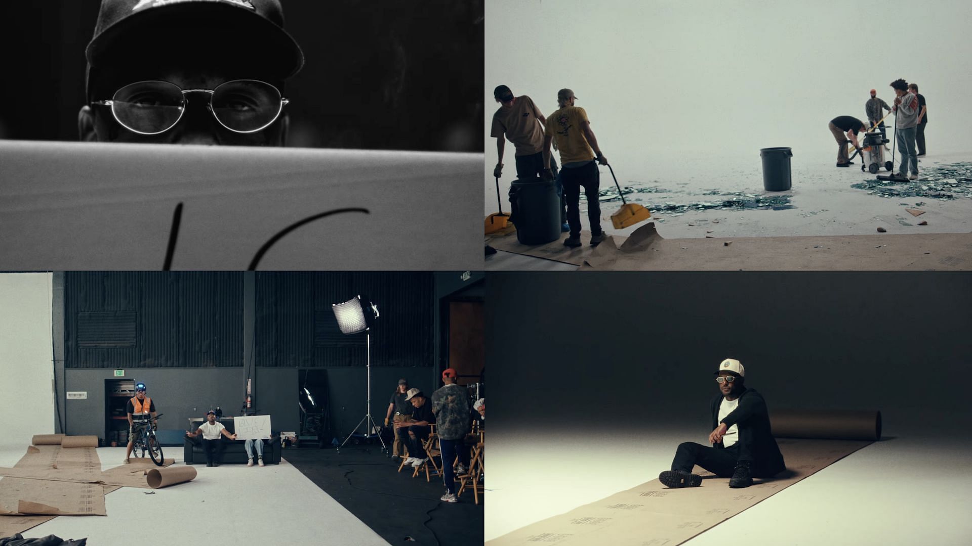 ScHoolboy Q in his latest music video for 