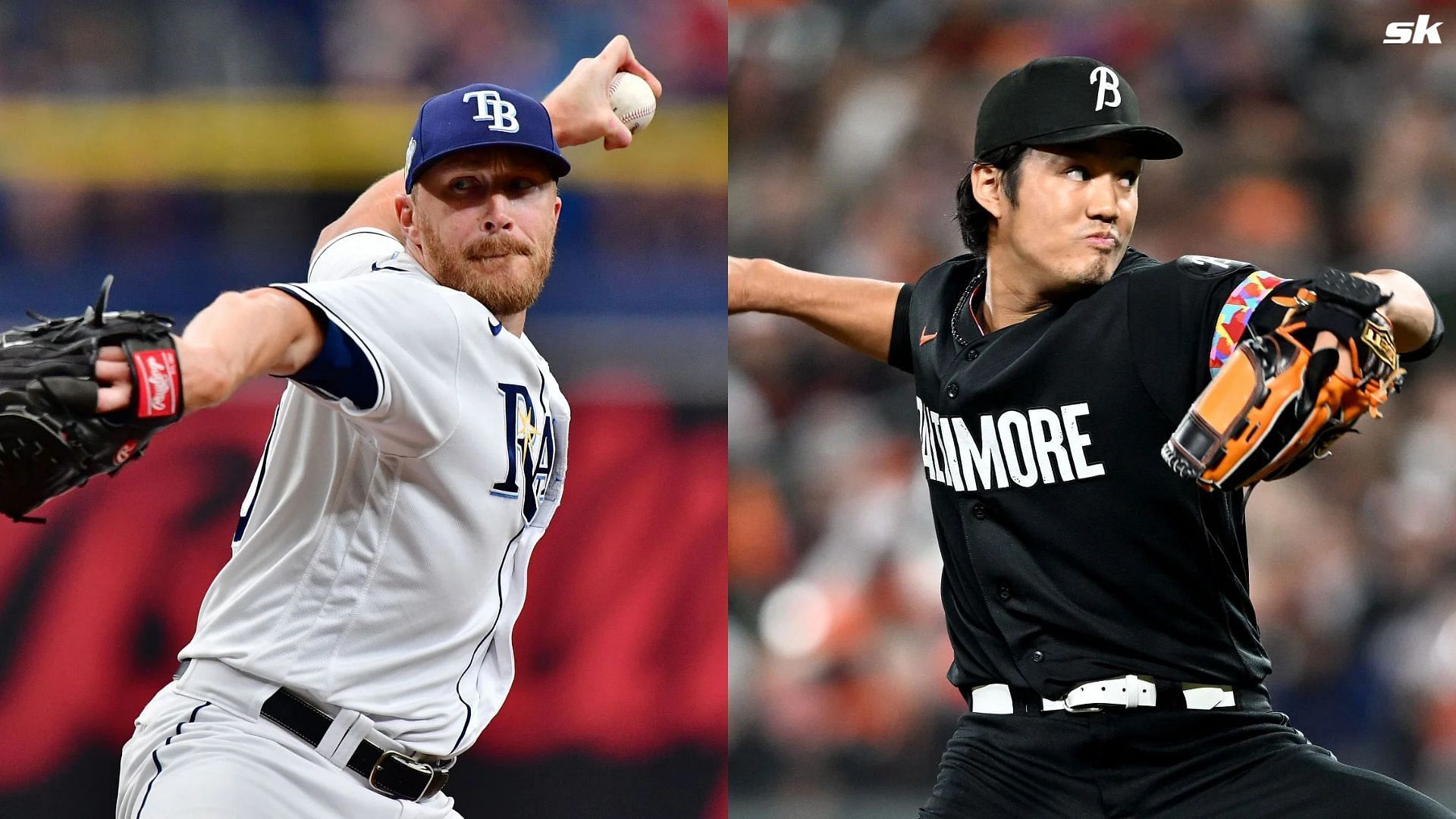 Jake Diekman and Shintaro Fujinami