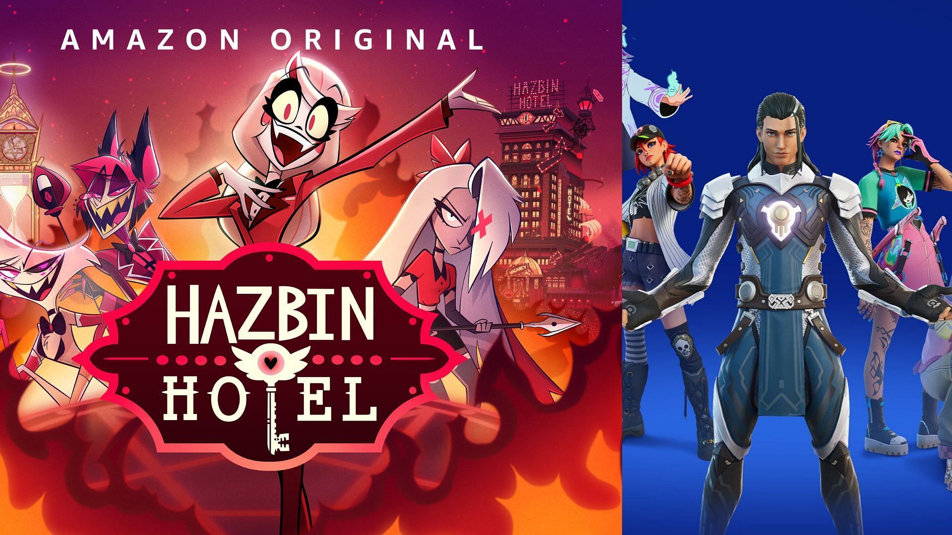 Fortnite concept artist creates the perfect Hazbin Hotel cosmetic bundle, community wants it in-game