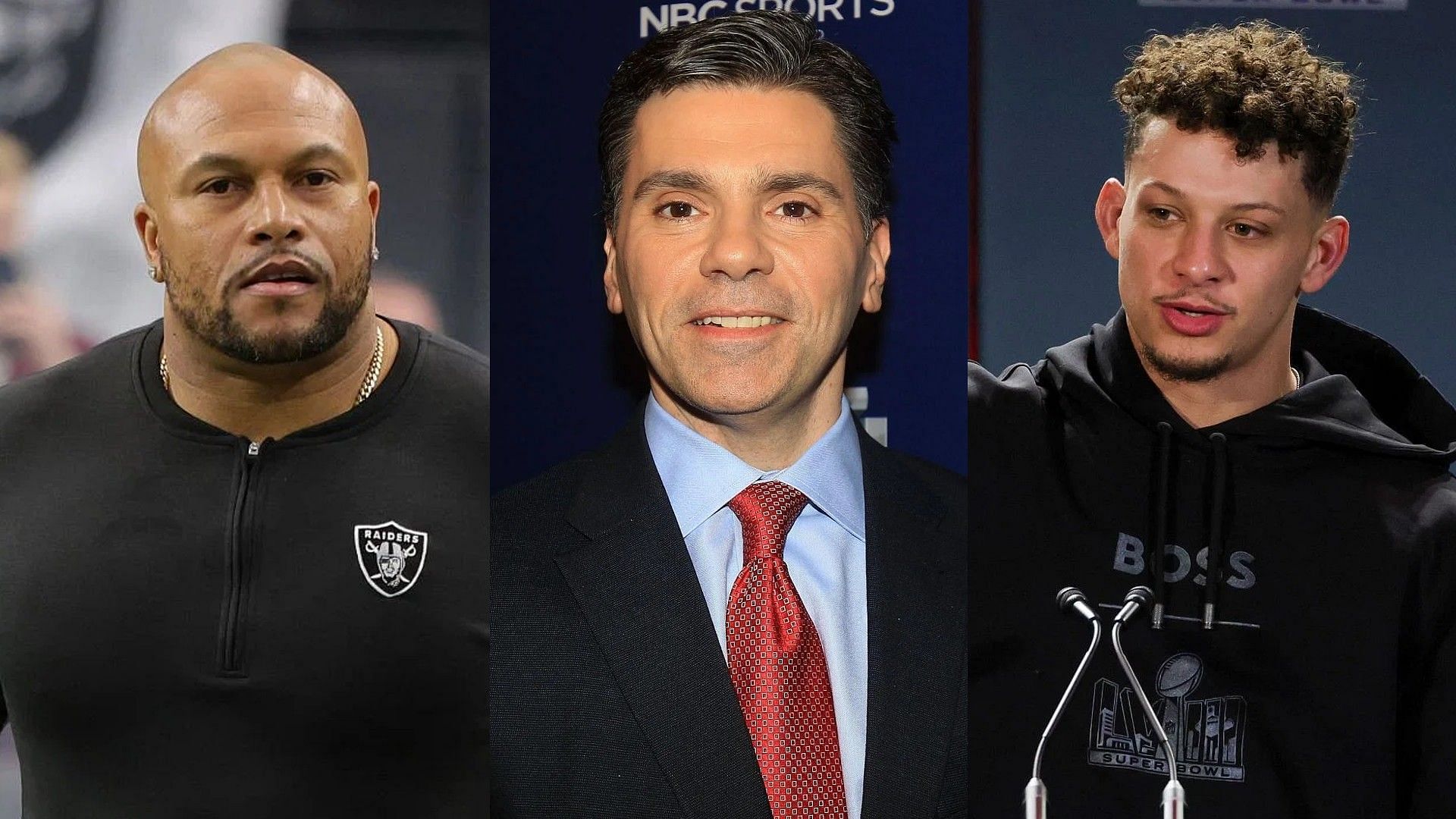 Mike Florio serves Bountygate warning to Raiders HC Antonio Pierce over &quot;knocking off the head of&quot; Patrick Mahomes