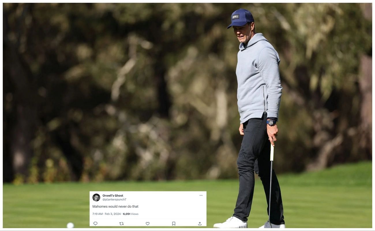 Fans react to Tom Brady&rsquo;s Shocking Golf Shot