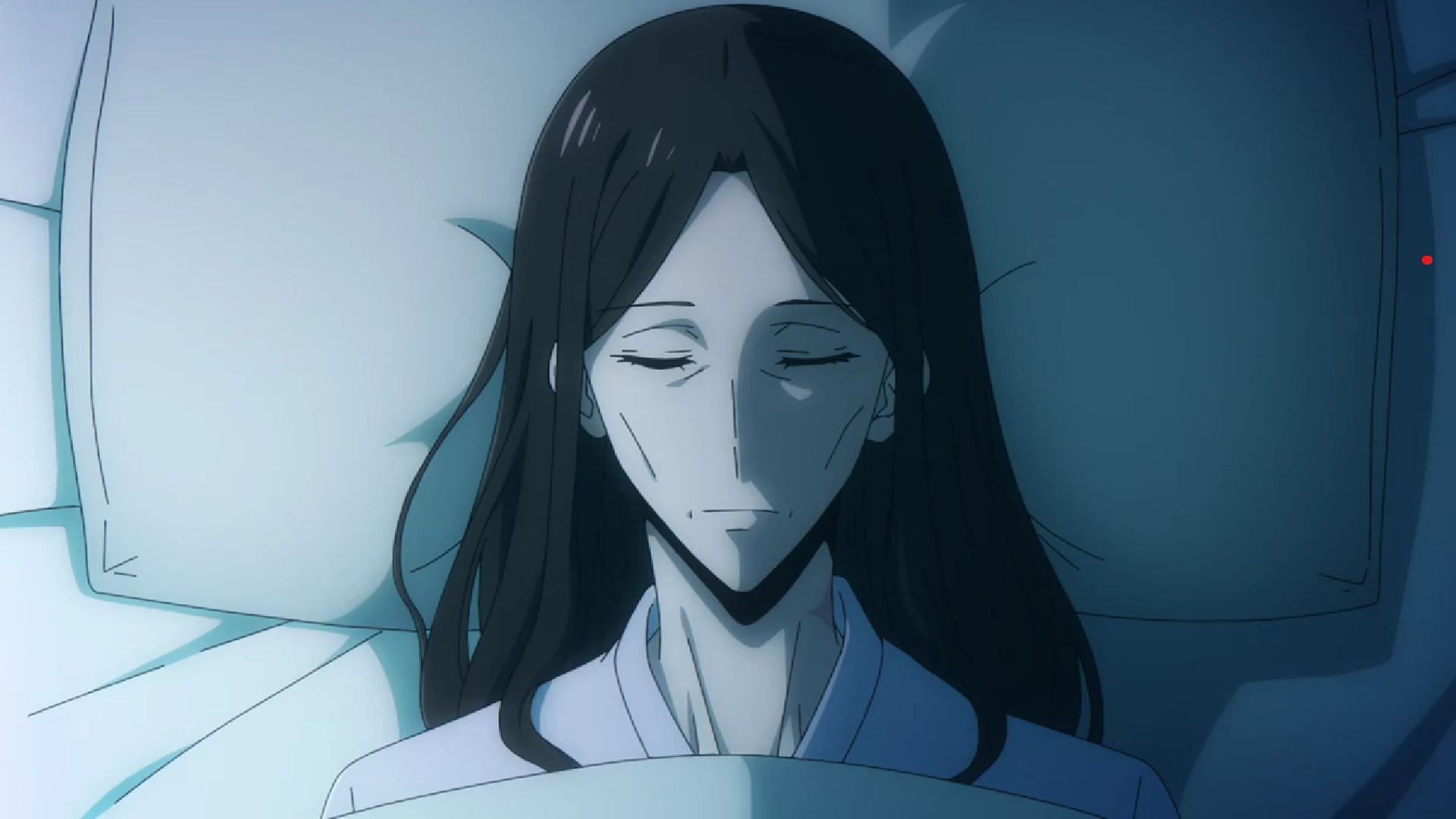 Sung Jinwoo&#039;s mom as shown in the anime (Image via A1-Pictures)