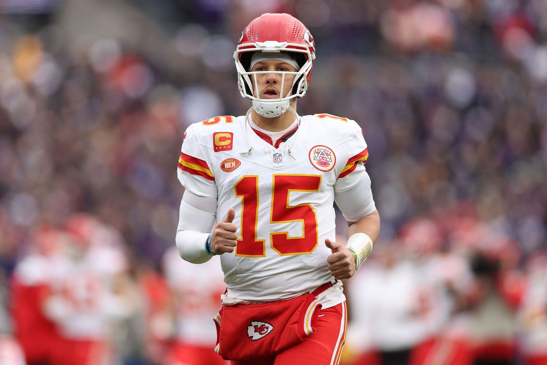 Patrick Mahomes will lead the Kansas City Chiefs offense at Super Bowl 2024