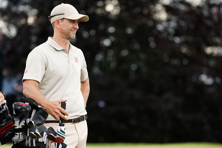 What equipment is Adam Scott carrying at the 2024 WM Phoenix Open? WITB