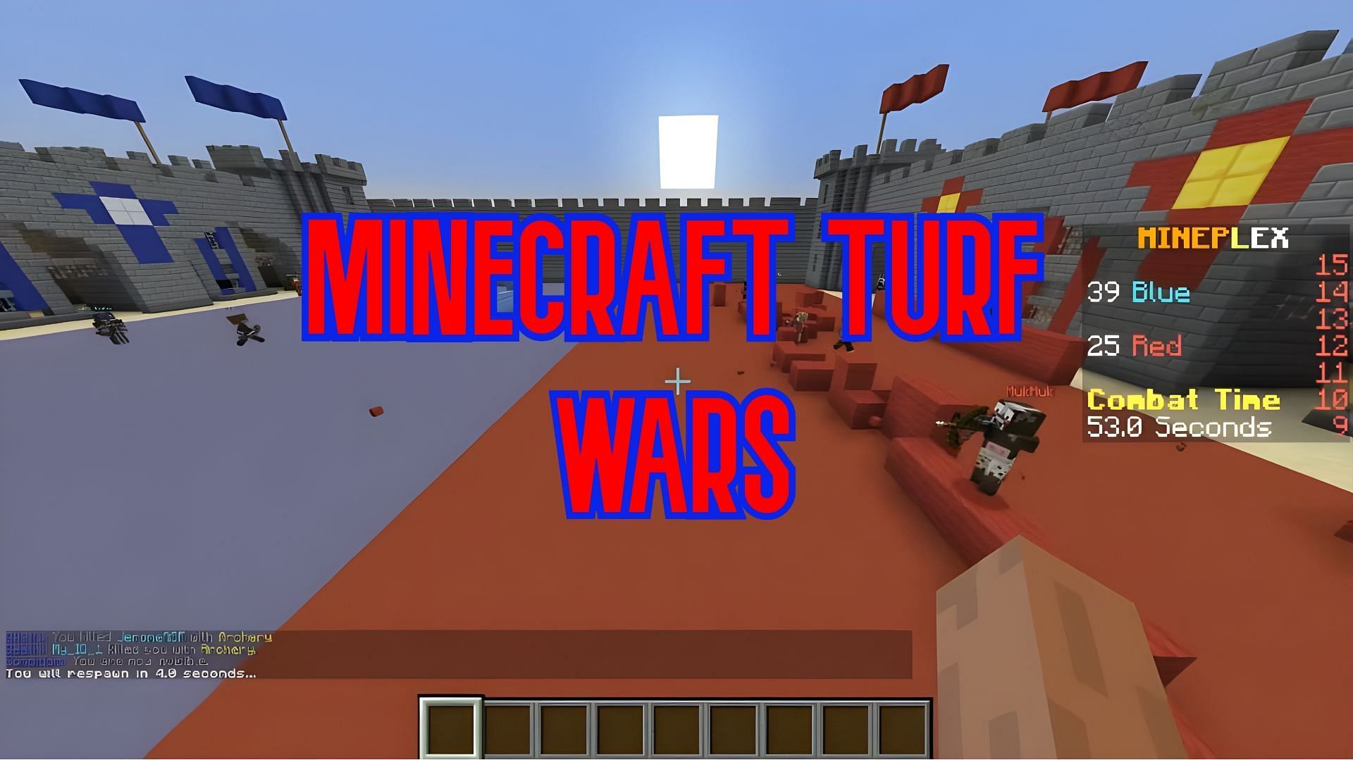 Minecraft Turf Wars is an old minigame (Image via Mojang/Sportskeeda)