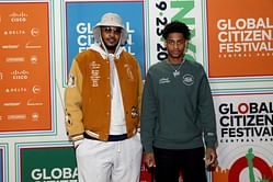 Carmelo Anthony lays out NBA roadmap for son Kiyan Anthony: "Ain't rushing nothing, you go to college"