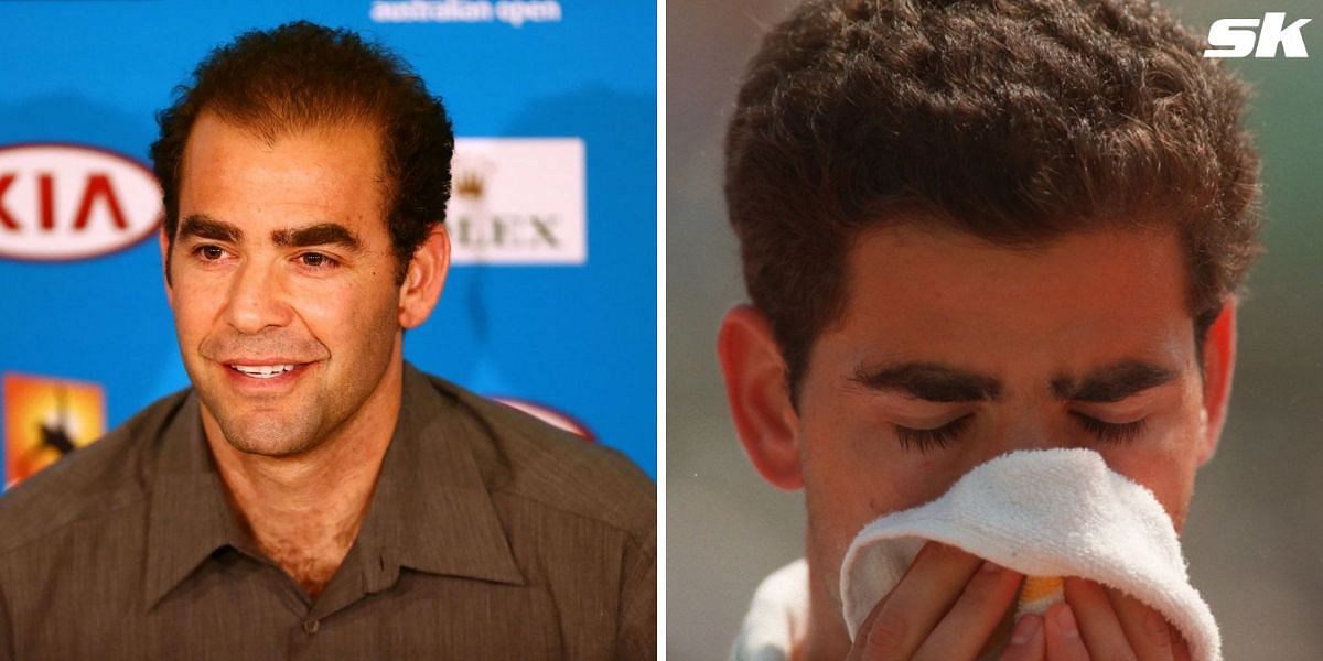 Pete Sampras said that he was flattered by fans showing off his towels
