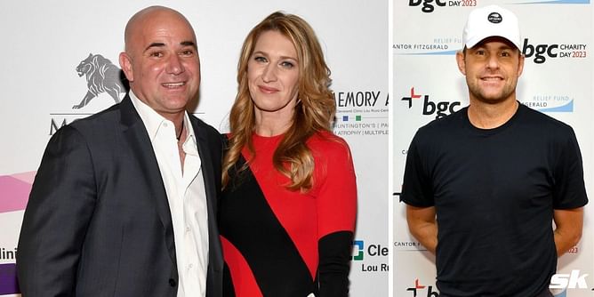 "Andre Agassi's my idol, but I have a hard time being in Steffi Graf's presence without being incredibly starstruck" - Andy Roddick
