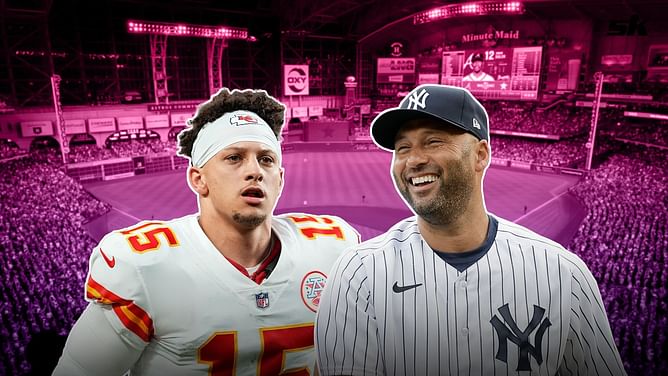 "I wanted to be a baseball player, 1000%" - When Chiefs QB Patrick Mahomes revealed he dreamed of emulating Yankees legend Derek Jeter as a shortstop