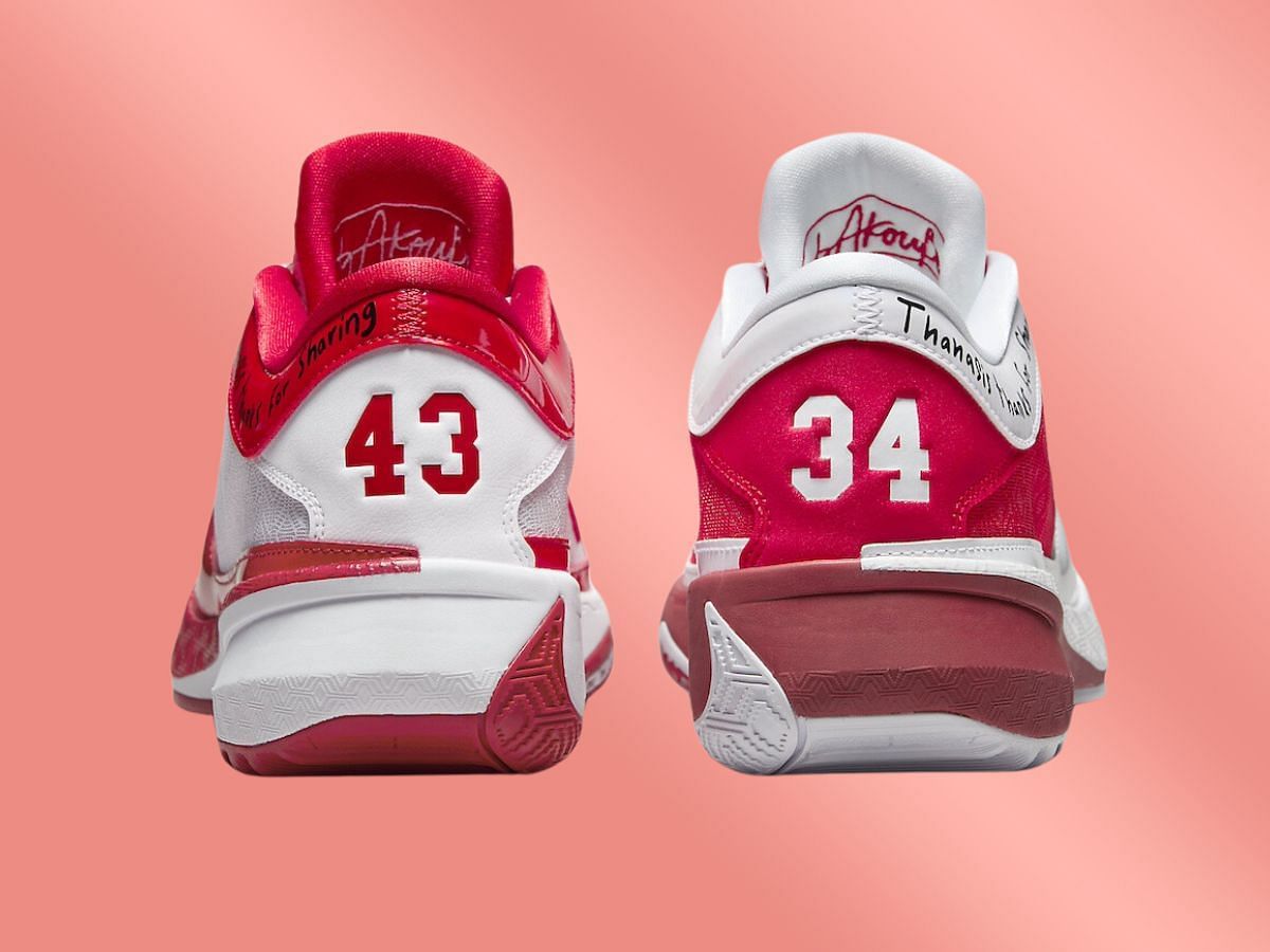 Nike Zoom Freak 5 &ldquo;All-Star&rdquo; sneakers (Image via YouTube/@Sneaker Update)