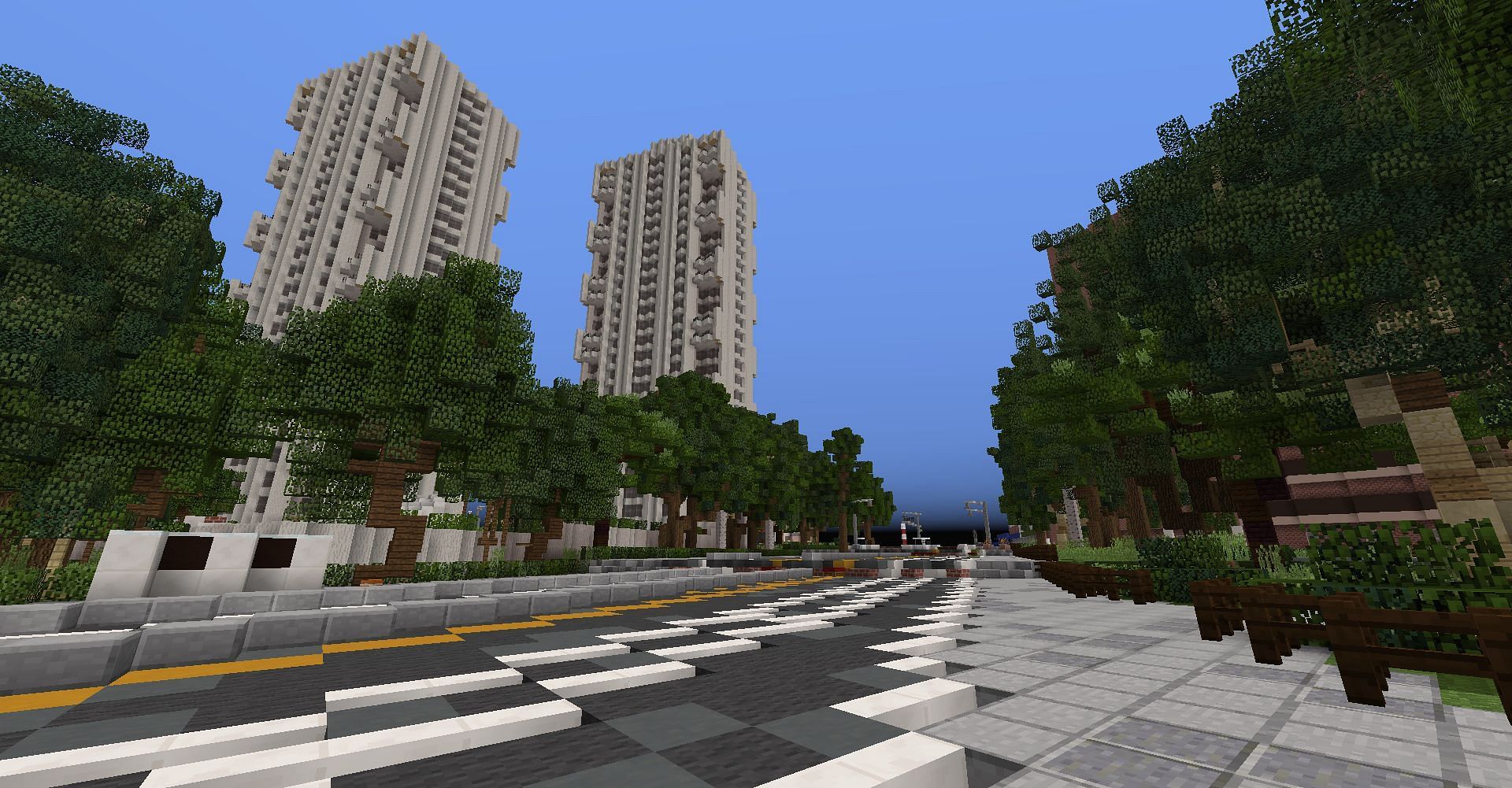 BuildTheEarth Network is a crazy server for building the Earth (Image via Mojang)