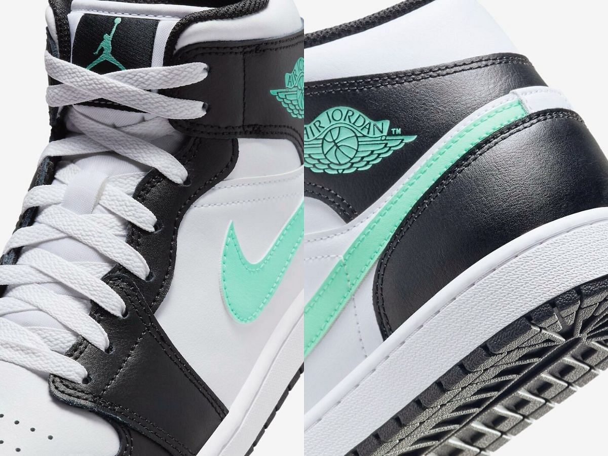 air jordan 1 green glow: Air Jordan 1 Mid Green Glow sneakers: Where to ...