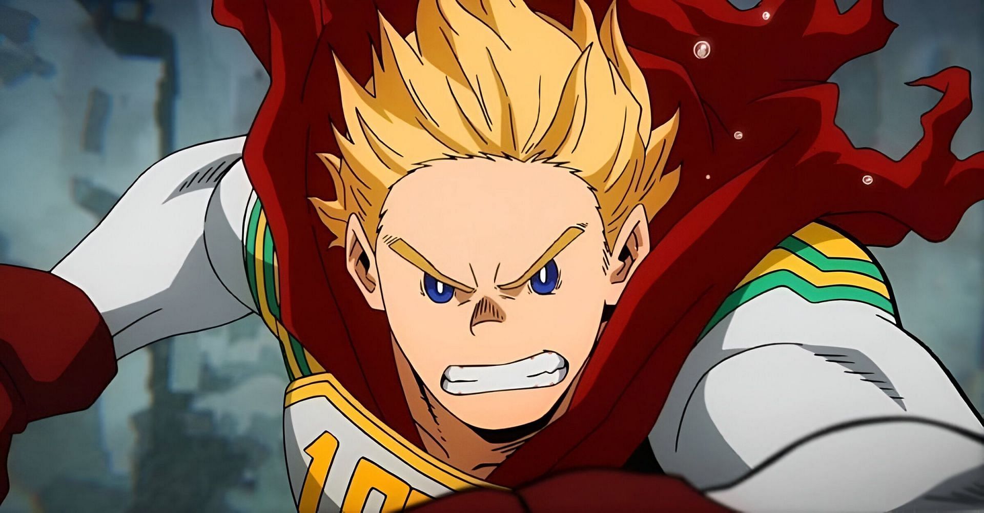 Mirio Togata as seen in the My Hero Academia manga (Image via BONES)