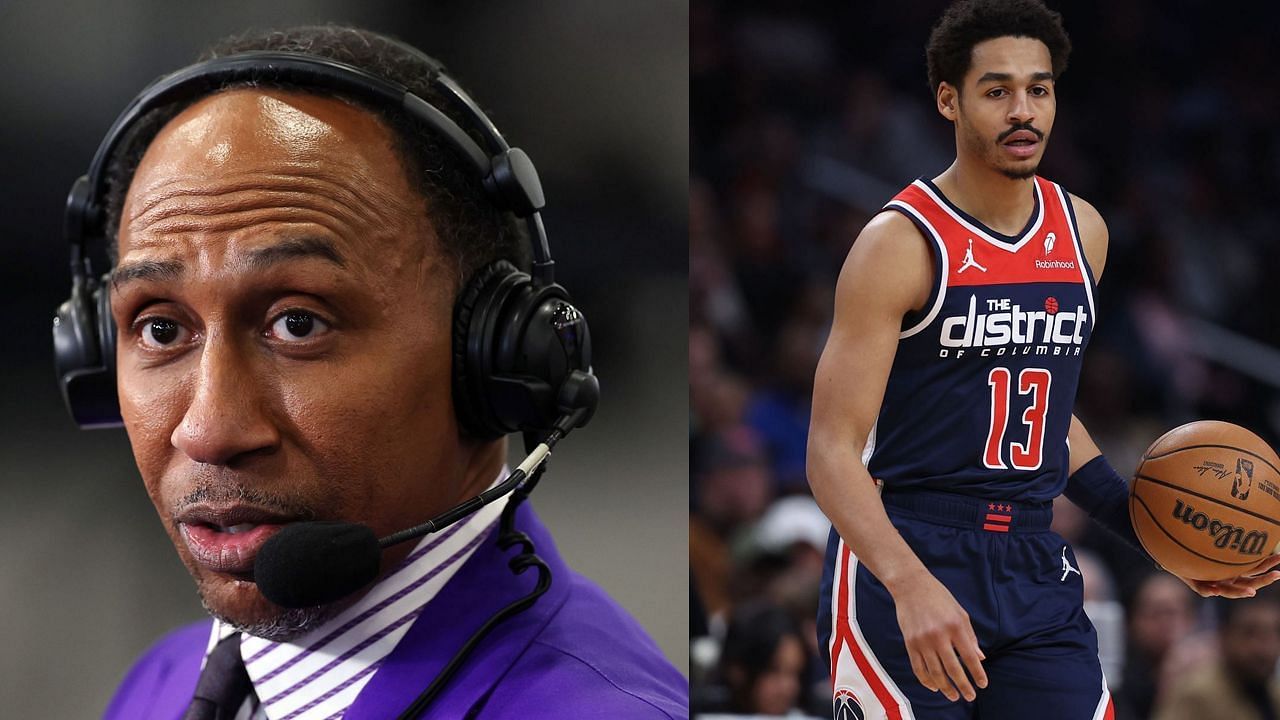 Stephen A. Smith weighs in on Jordan Poole being benched