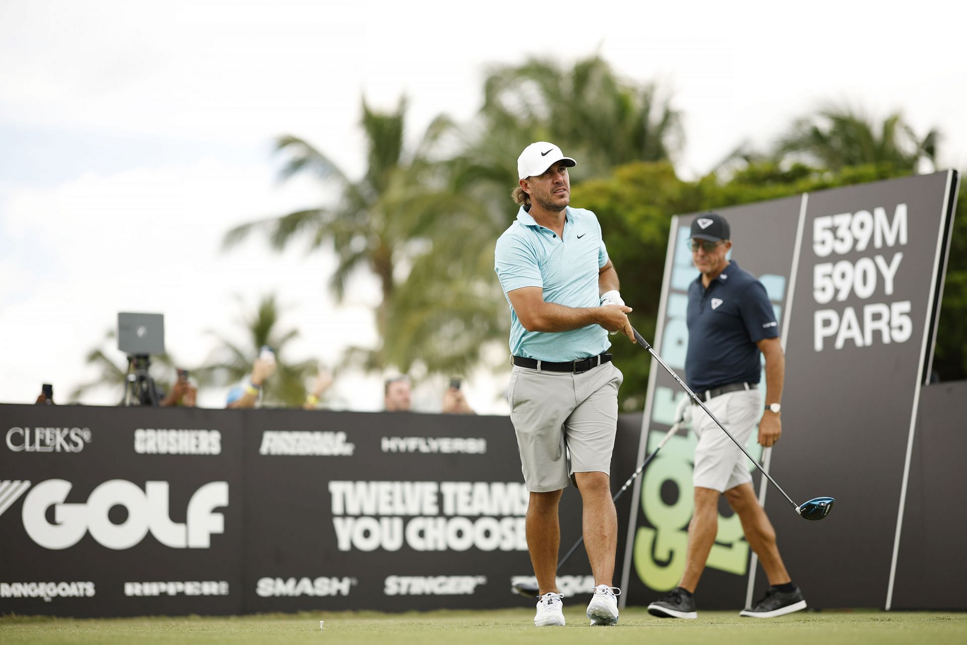 Smash GC skipper Brooks Koepka at LIV Golf Miami (Image via Getty)