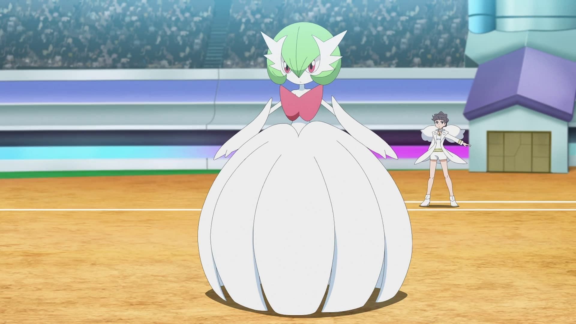 Mega Gardevoir in the anime (image via The Pokemon Company)