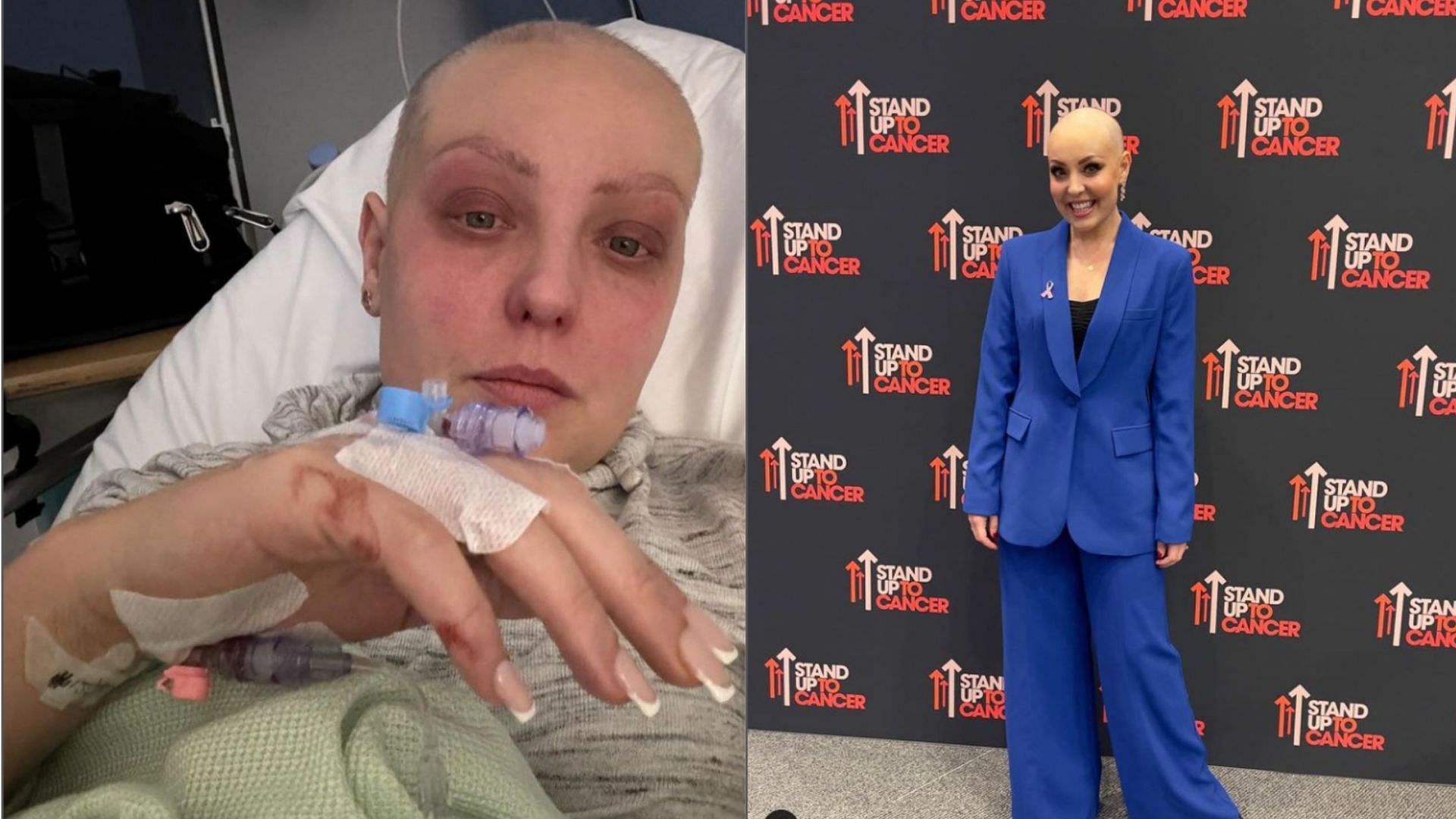 Amy Dowden shared health updates amid cancer as she was rushed to hospital (Image via Instagram/@amy_dowden)