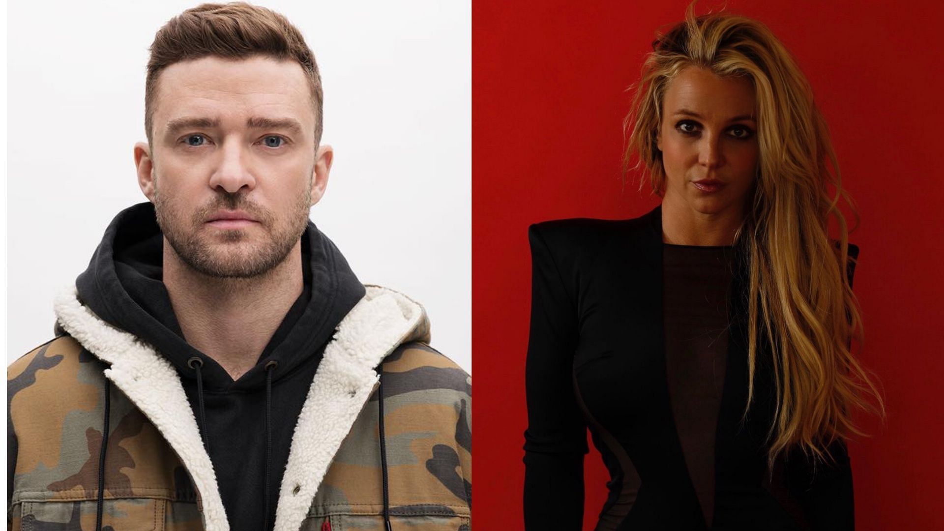 Justin Timberlake is apparently not happy with his ongoing drama with Britney Spears (Image via Facebook / Justin Timberlake / Britney Spears)