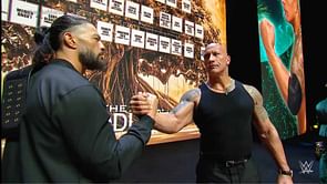 Roman Reigns chooses The Rock as his opponent for WrestleMania 40
