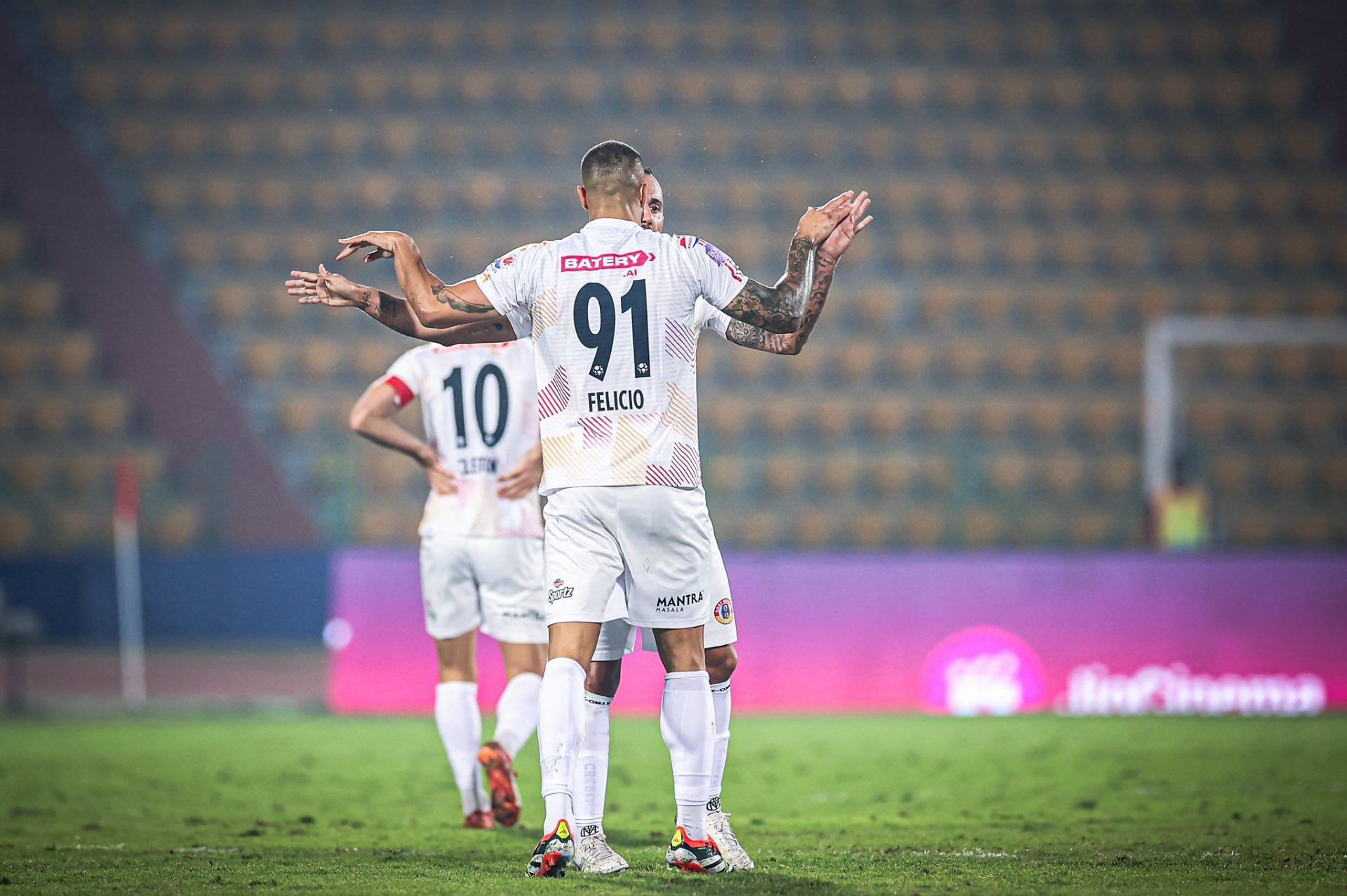 Felicio Brown (No. 91) will be a key figure for East Bengal FC in this match.