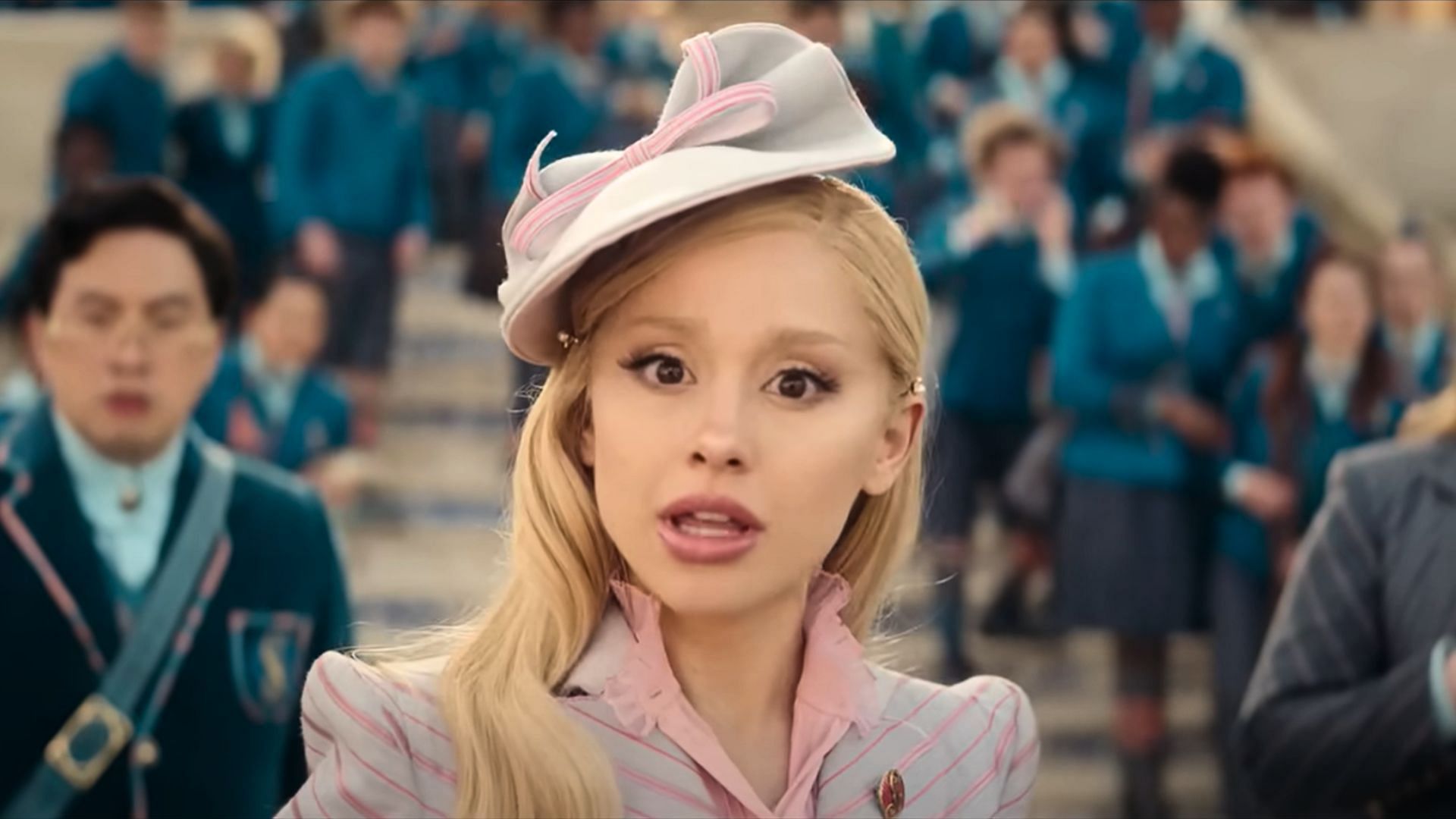 Grande plays Glinda the Good in the movie (Image via Universal Pictures)