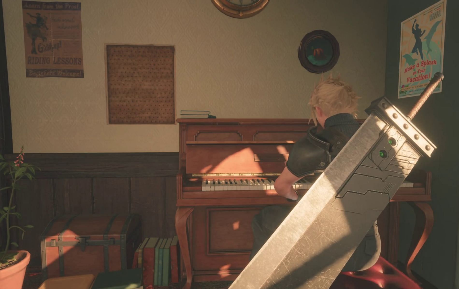 How to use piano in Final Fantasy 7 Rebirth.