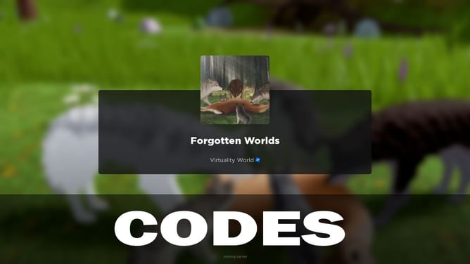 Forgotten Worlds Codes (2024): Are there any active codes?
