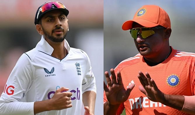 “Thodi thodi aati hain” - Shoaib Bashir responds after Sarfaraz Khan sledges him in Hindi